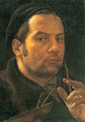 Uno dei quadri di Pietro Annigoni esposti a Santa Cristina