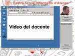 Come appare lo schermo durante la videolezione