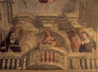 Parte degli affreschi di Santa Cristina