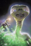 E.T. il celebre personaggio del film di Spielberg
