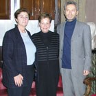 Chiara Giovannucci Orlandi, Edith Friedler e Roberto Grandi