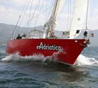 La barca a vela Adriatica