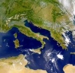 L'area mediterranea dal satellite