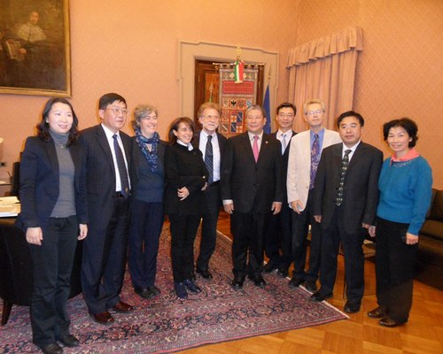 La Renmin University in visita all'Alma Mater