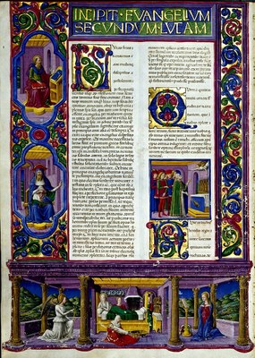 Bibbia di Borso d'Este (Courtesy Biblioteca Estense, Modena)