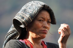 Donna di etnia Tamang