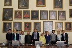 Consiglieri della Grameen Bank (Yunus) all'Università di Bologna