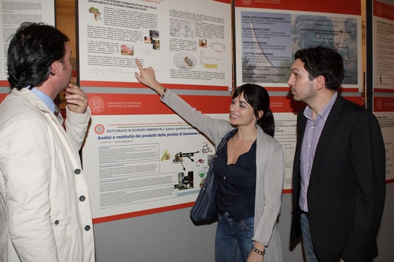 Poster in mostra a Palazzo d'Accursio