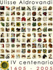 Logo del comitato nazionale per il quarto centenario della morte di Ulisse Aldrovandi