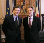 Alec Ross incontra il Rettore Dionigi