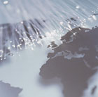 Cartina digitalizzata dell'Europa