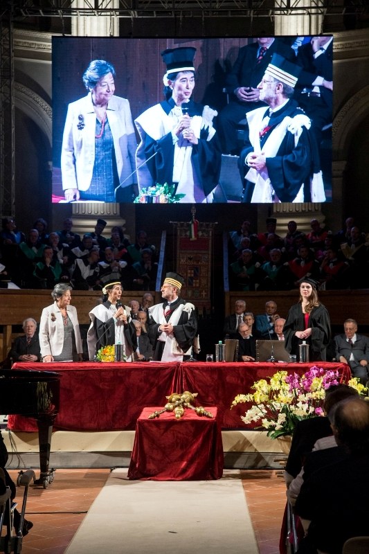 Aung San Suu Kyi in Aula Magna