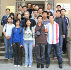 I ragazzi cinesi assieme al prorettore Grandi e la prof.ssa Bettoli