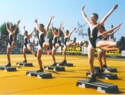 Sportive in allenamento