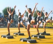 Atlete in allenamento