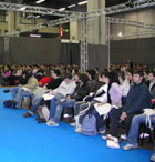 Studenti alle giornate dell'orientamento 2006