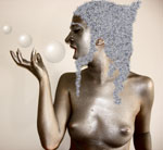 Una delle opere esposte nella mostra del Premio Dams 2006