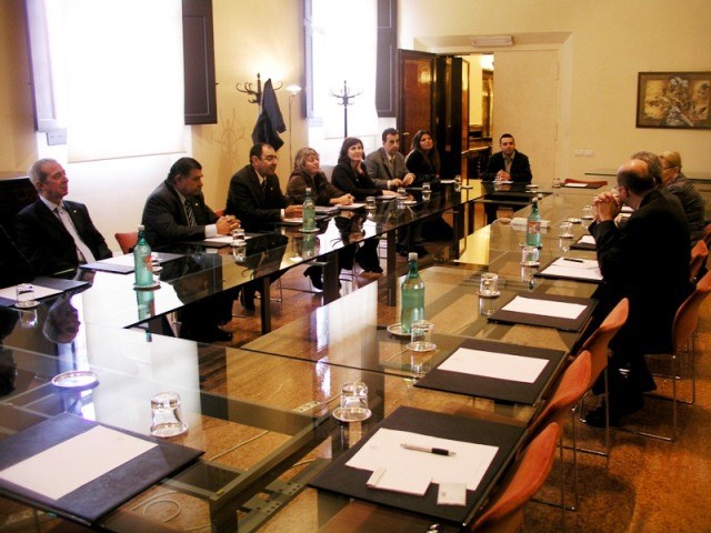 Incontro in Rettorato con la delegazione del Senato dell'Uruguay