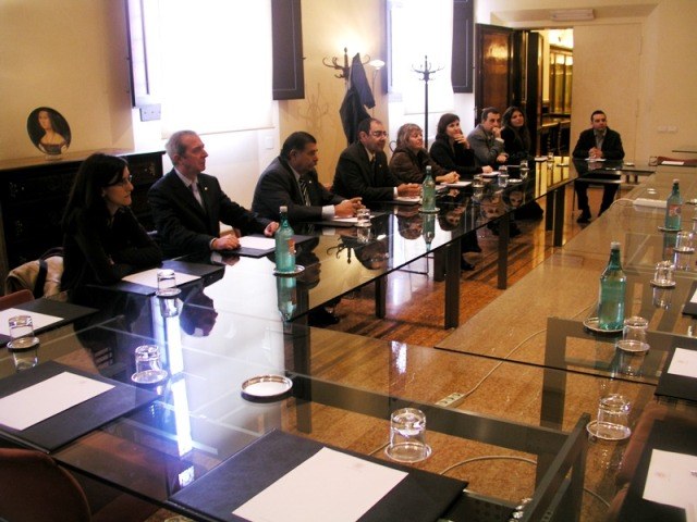 Incontro in Rettorato con la delegazione del Senato dell'Uruguay