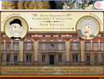 Screen shot della home page del tour virtuale del Museo Capellini