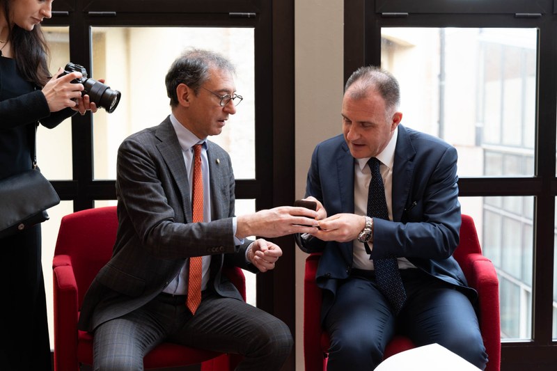 Emanuele Orsini laureato in Architettura dell'Alma Mater