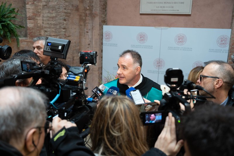 Emanuele Orsini laureato in Architettura dell'Alma Mater