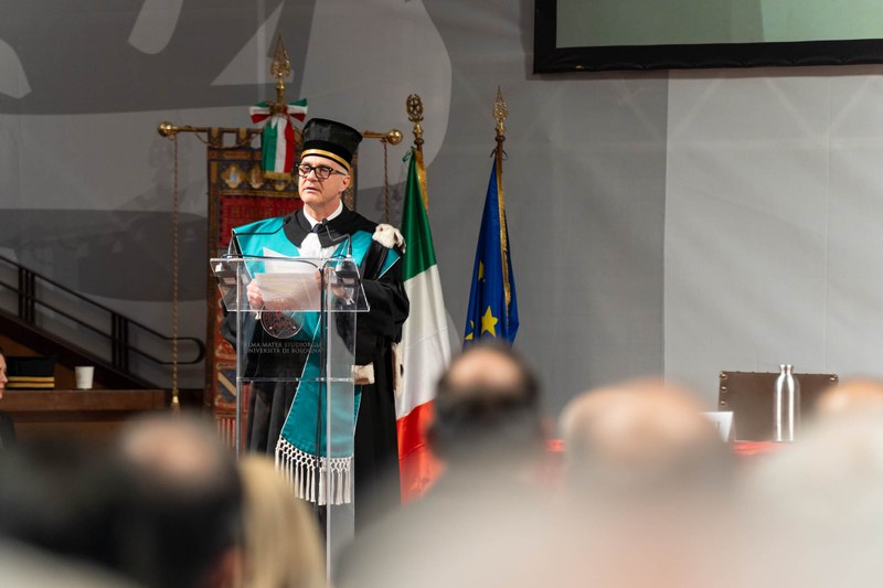 Emanuele Orsini laureato in Architettura dell'Alma Mater