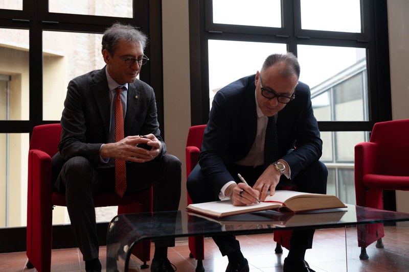 Emanuele Orsini laureato in Architettura dell'Alma Mater