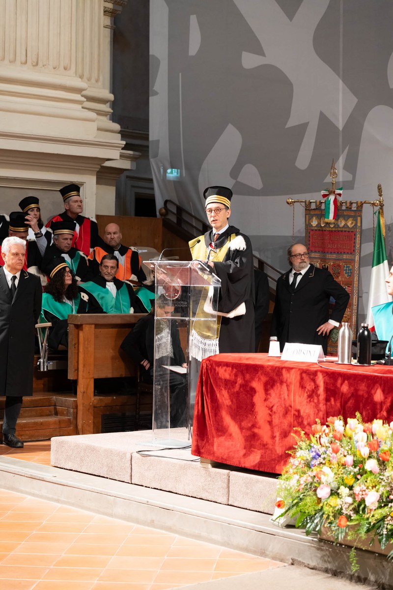 Emanuele Orsini laureato in Architettura dell'Alma Mater