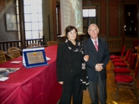 Fiorella Dallari riceve il Premio Adalberto Vallega