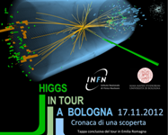 Higgs in tour arriva a Bologna