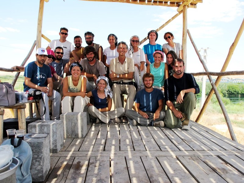 10. Il team italo-turco al lavoro nella missione di Karkemish.