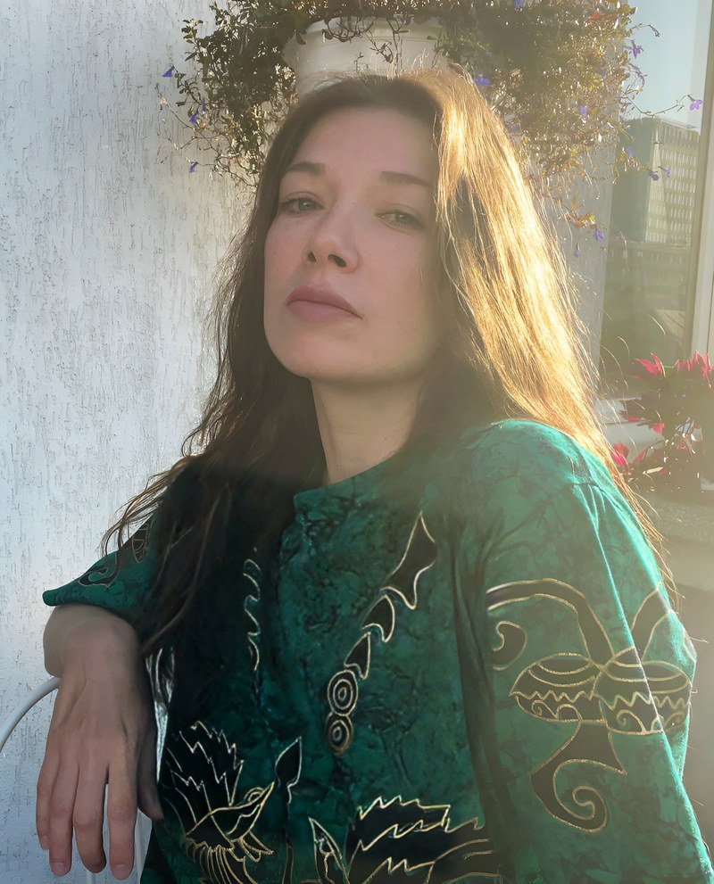 Alexandra Pirici, autoritratto