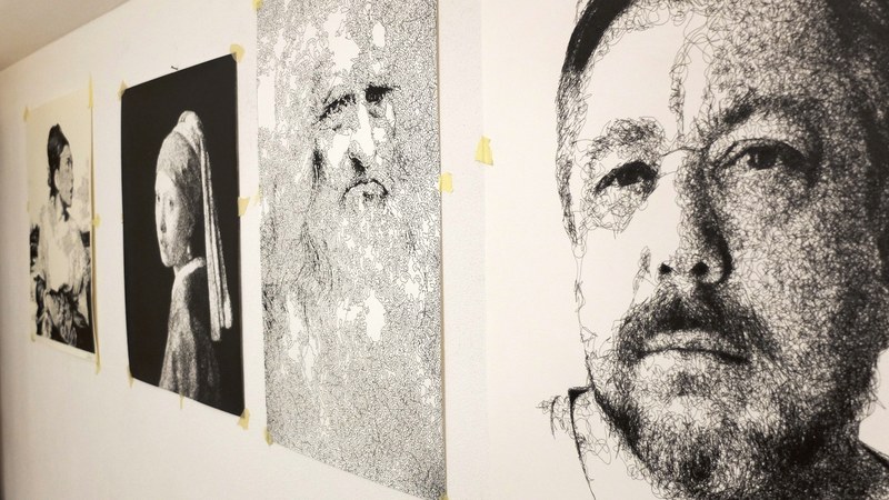 Tra le idee in cantiere c'è anche quella di organizzare una mostra dei disegni realizzati