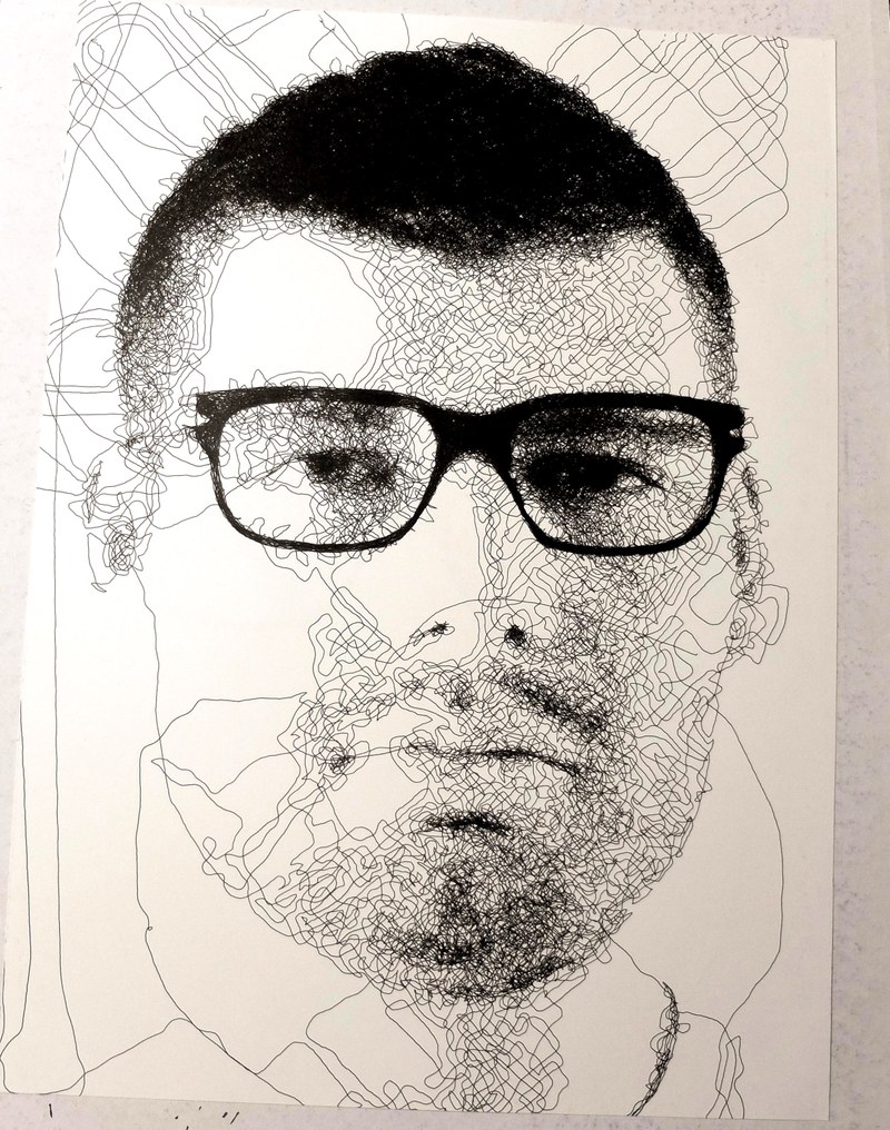 Il ritratto di Michele Della Ciana, studente Unibo iscritto all’ultimo anno della laurea magistrale in Fisica, inventore di Caravaggio