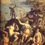 Dipinto di Jacopo Zucchi - Particolare