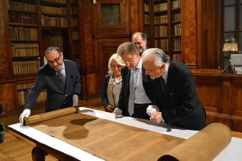 Il più antico rotolo della Torah, alla BUB