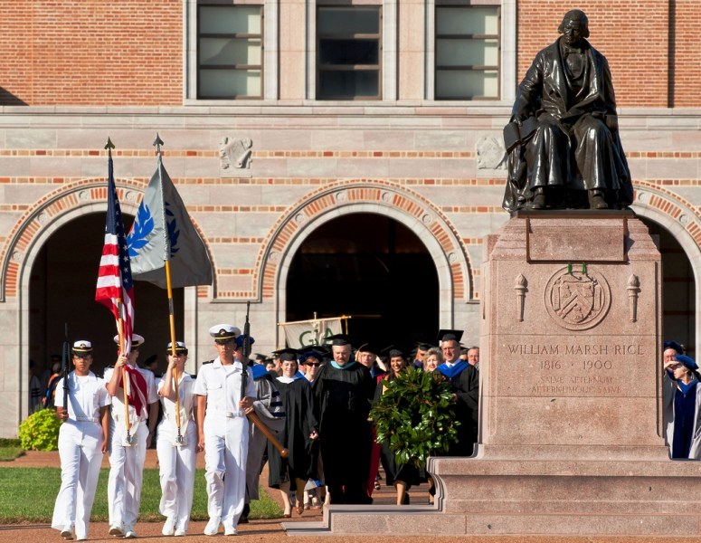 Il Rettore a Houston per i cento anni della Rice University