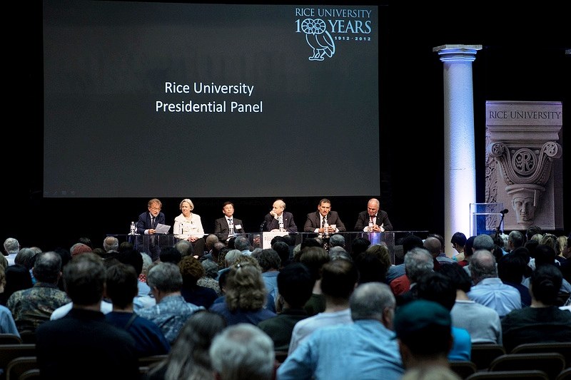 Il Rettore a Houston per i cento anni della Rice University