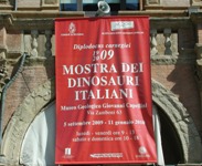 Inaugurata la prima mostra dei dinosauri italiani