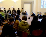 Inaugurata la nuova sala studio di via Belle Arti