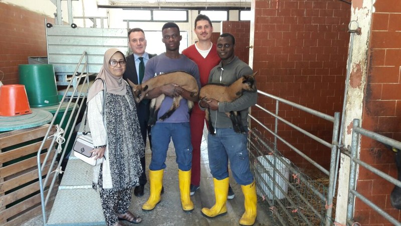 Consiglieri della Grameen Bank (Yunus) all'Università di Bologna