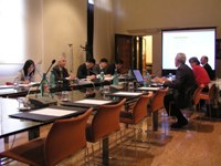 La delegazione della Chinese Academy of Social Sciences