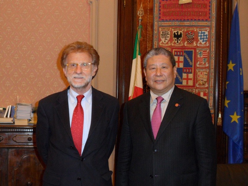 La Renmin University in visita all'Alma Mater