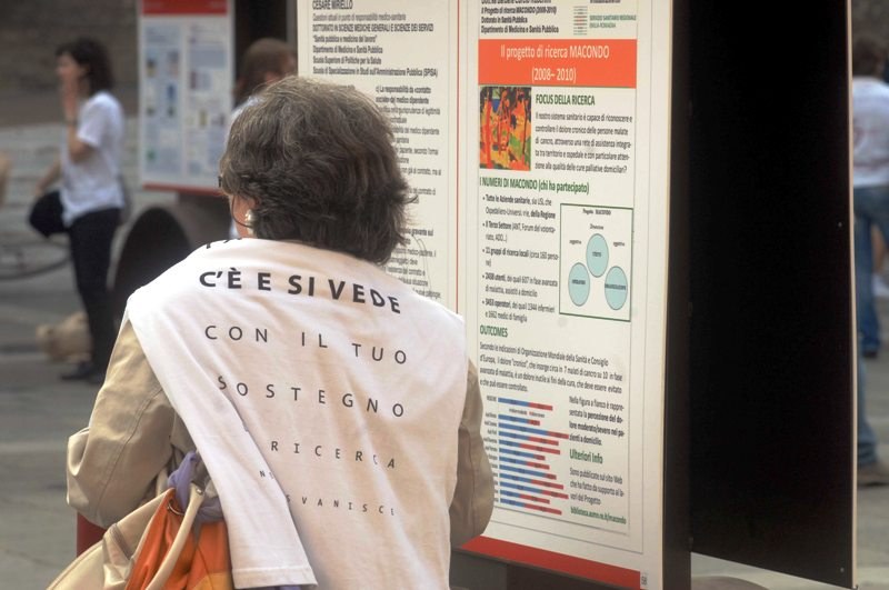 La ricerca Unibo in Piazza Nettuno