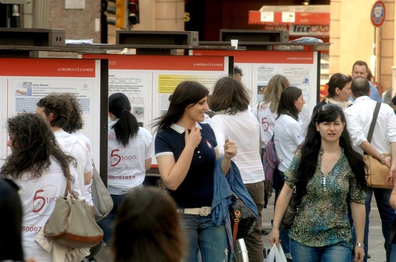 La ricerca Unibo in Piazza Nettuno
