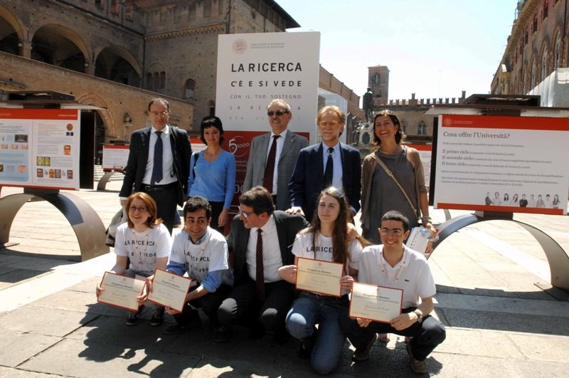 La ricerca Unibo in Piazza Nettuno