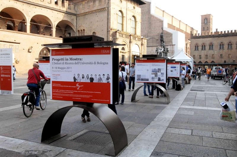 La ricerca Unibo in Piazza Nettuno
