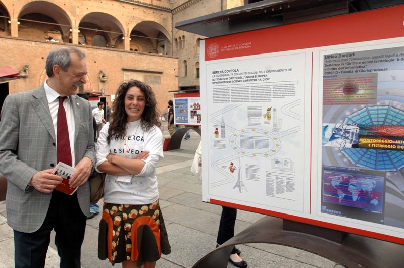 La ricerca Unibo in Piazza Nettuno
