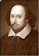 ritratto di Shalespeare